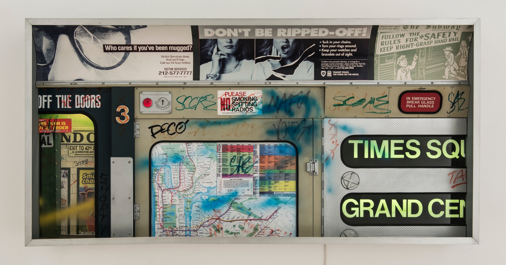 Alan Wolfson, Subway Series (#1), 1993