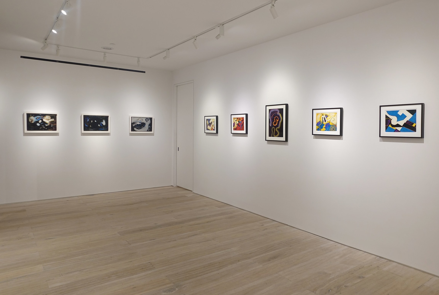Installation view - Primordial Language: Small Works by William Scharf