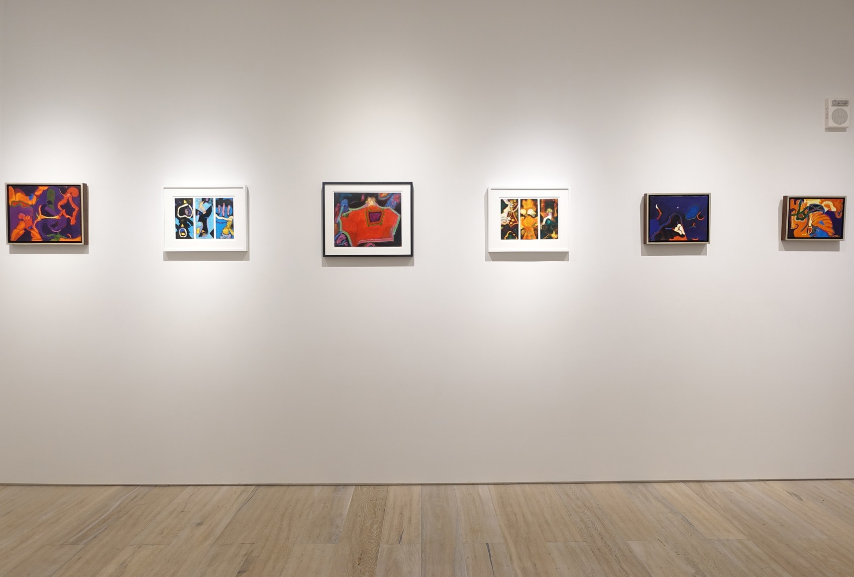 Installation view - Primordial Language: Small Works by William Scharf