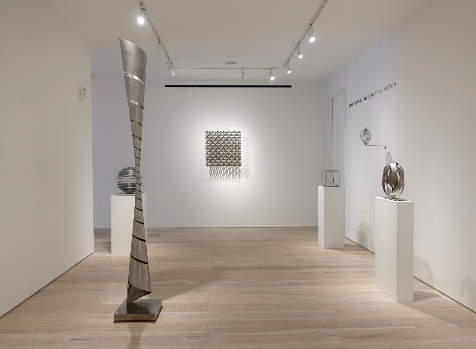 Installation view: Martin Willing: Sculpting Motion