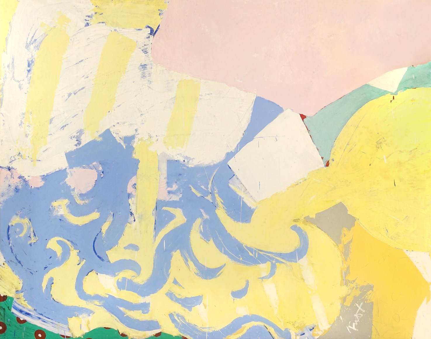 Knox Martin (b. 1923) Garden of Time, 1976