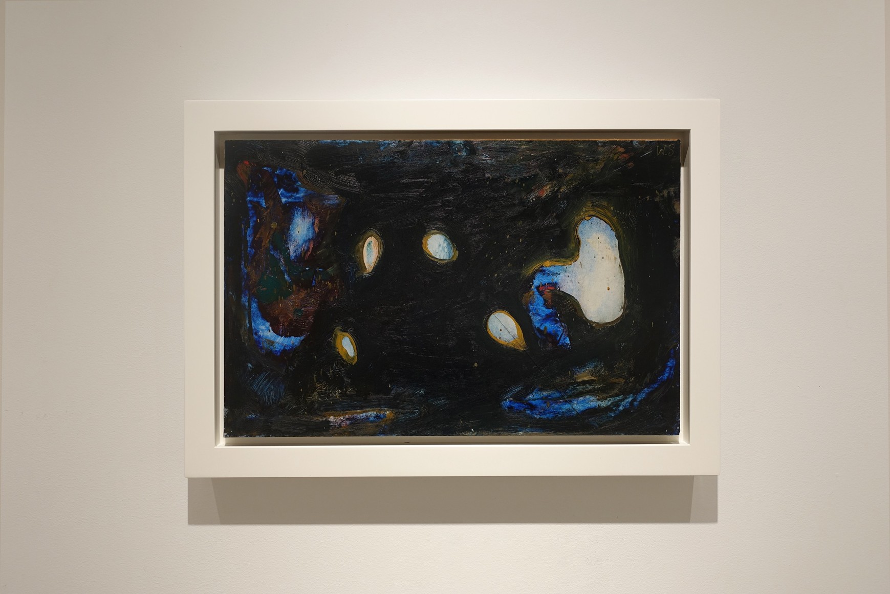 Installation view - Primordial Language: Small Works by William Scharf