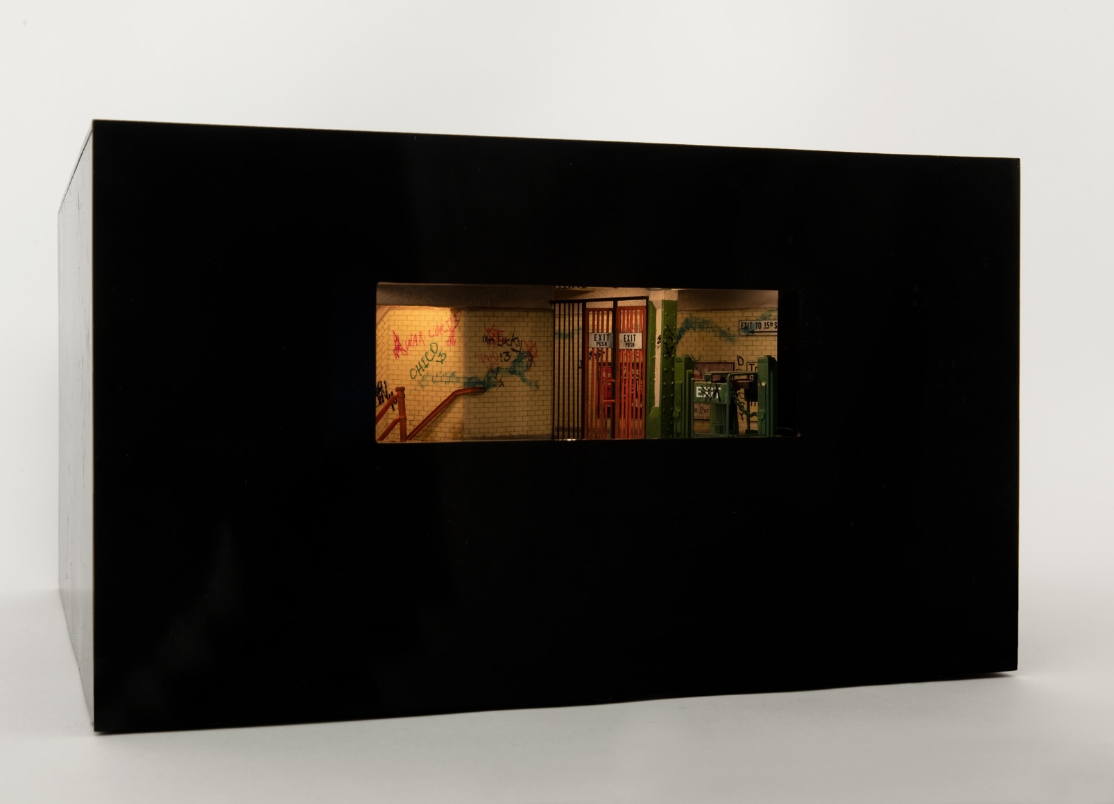 Alan Wolfson (b. 1948) IRT Lexington Avenue Line, 1981