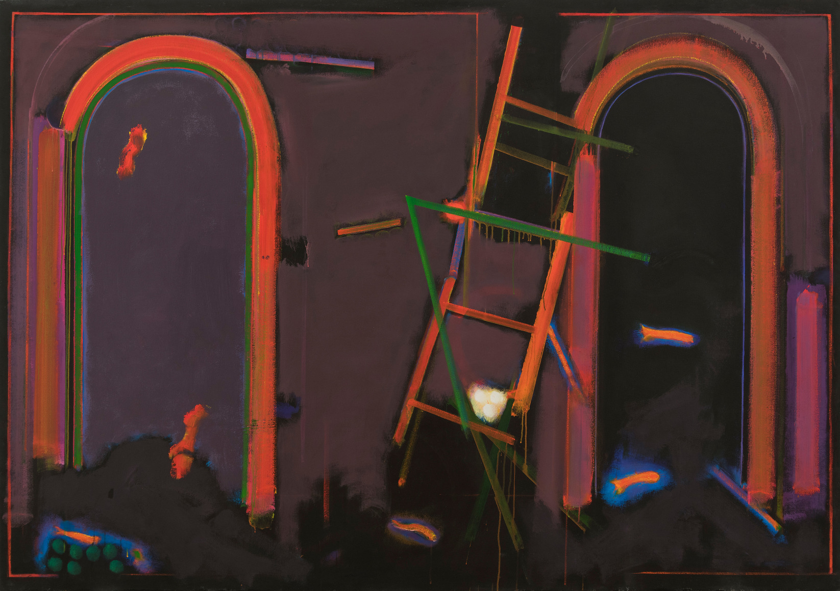 William Scharf, The Arches Ladder, 1992