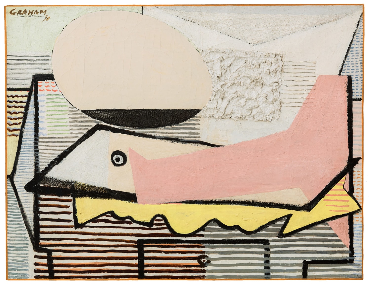 John D. Graham (1886-1961) White Fish, 1930