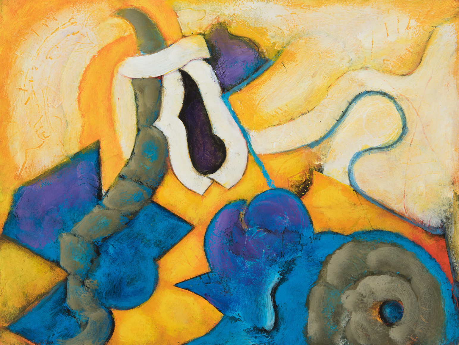 William Scharf (1927-2018) The East Winds Tells The West Winds The Truth, 2008