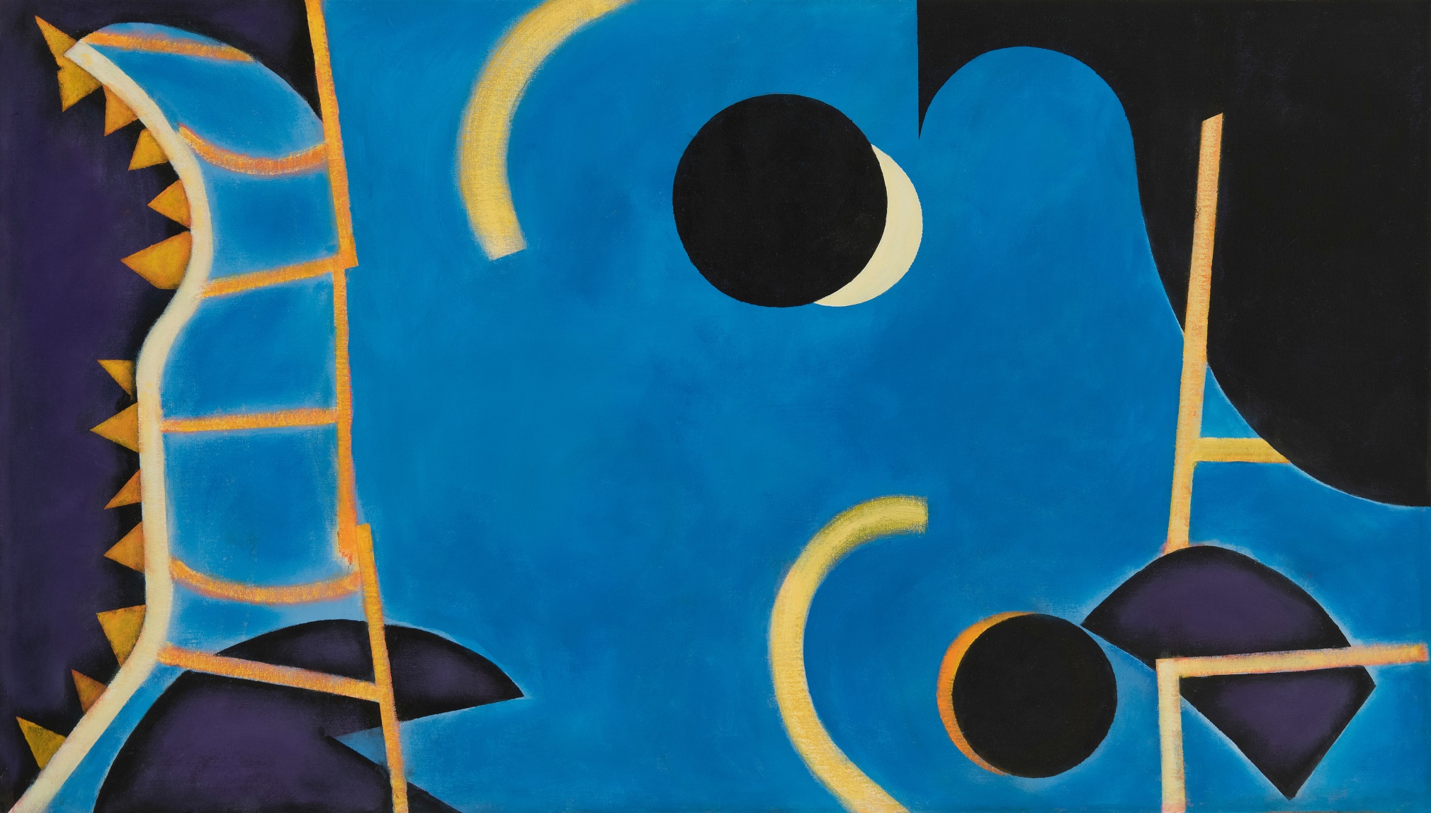 William Scharf, Eclipse Finds the Golden Ladder, 2008