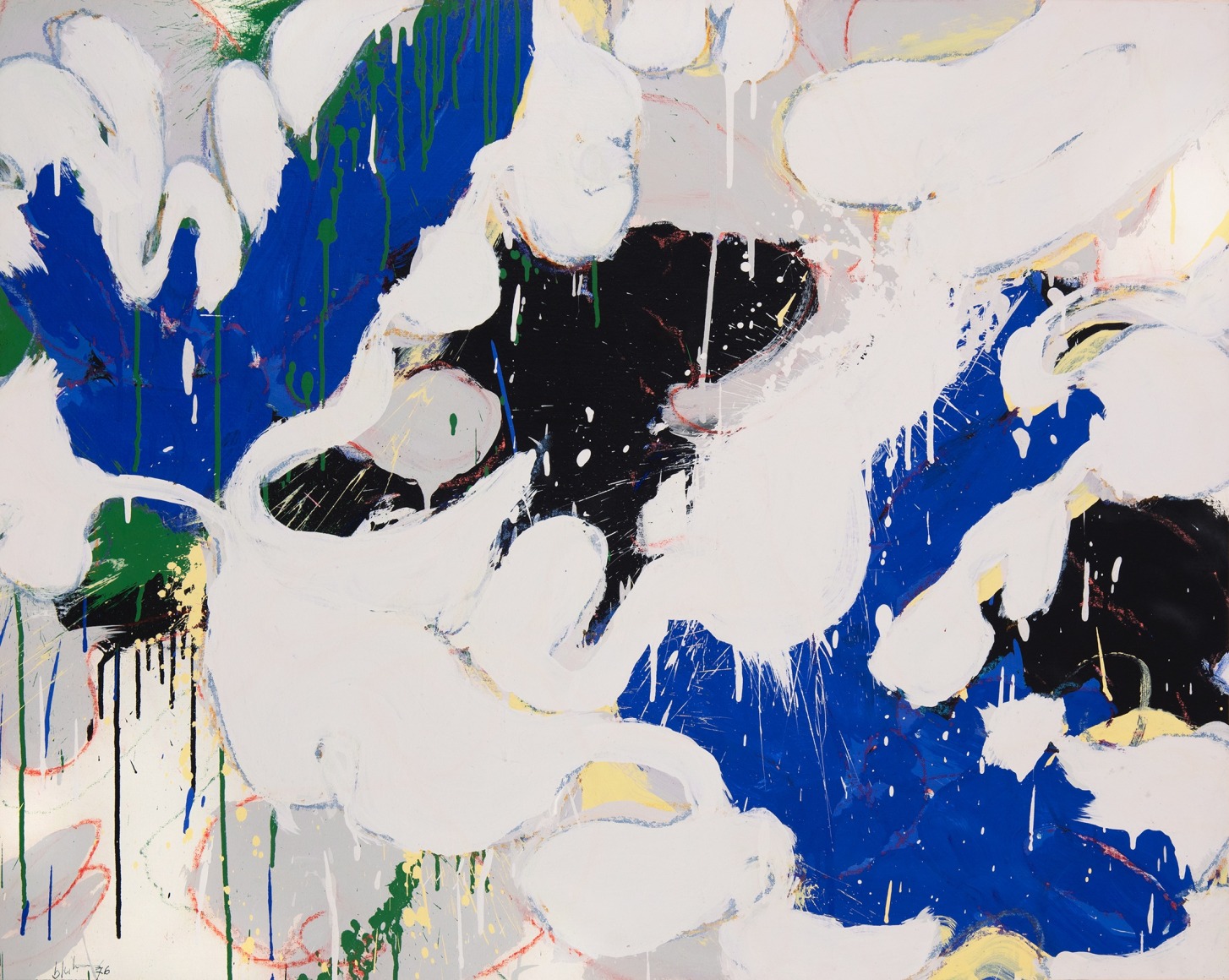Norman Bluhm (1921-1999) Untitled, 1976