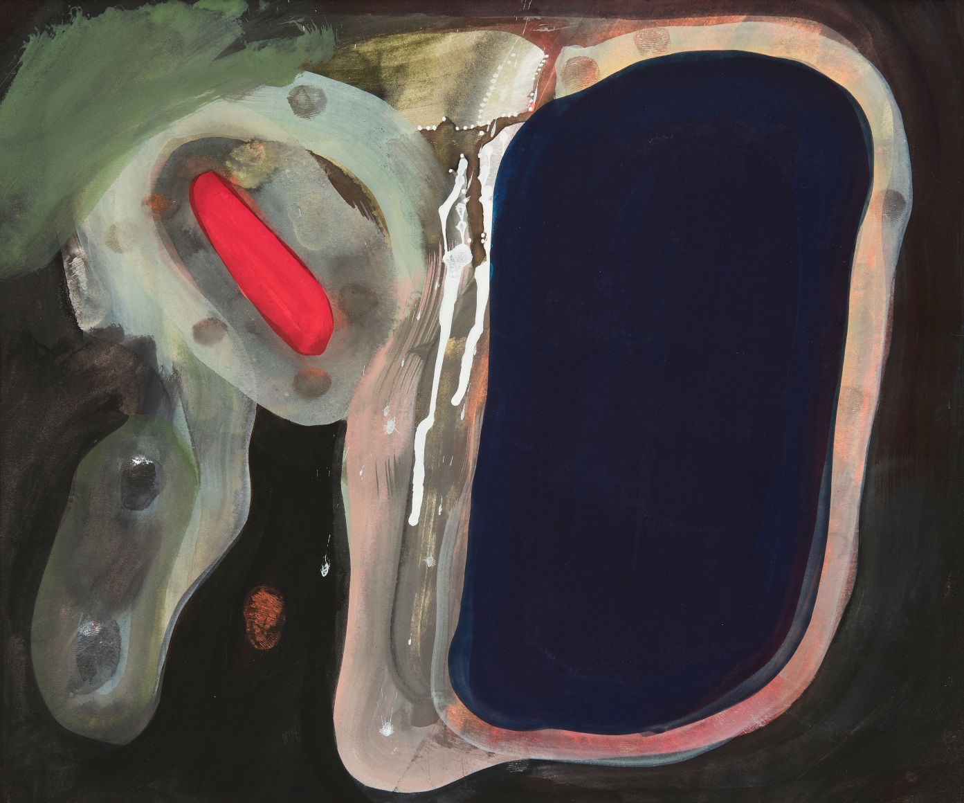 William Scharf, Watched White, 1965