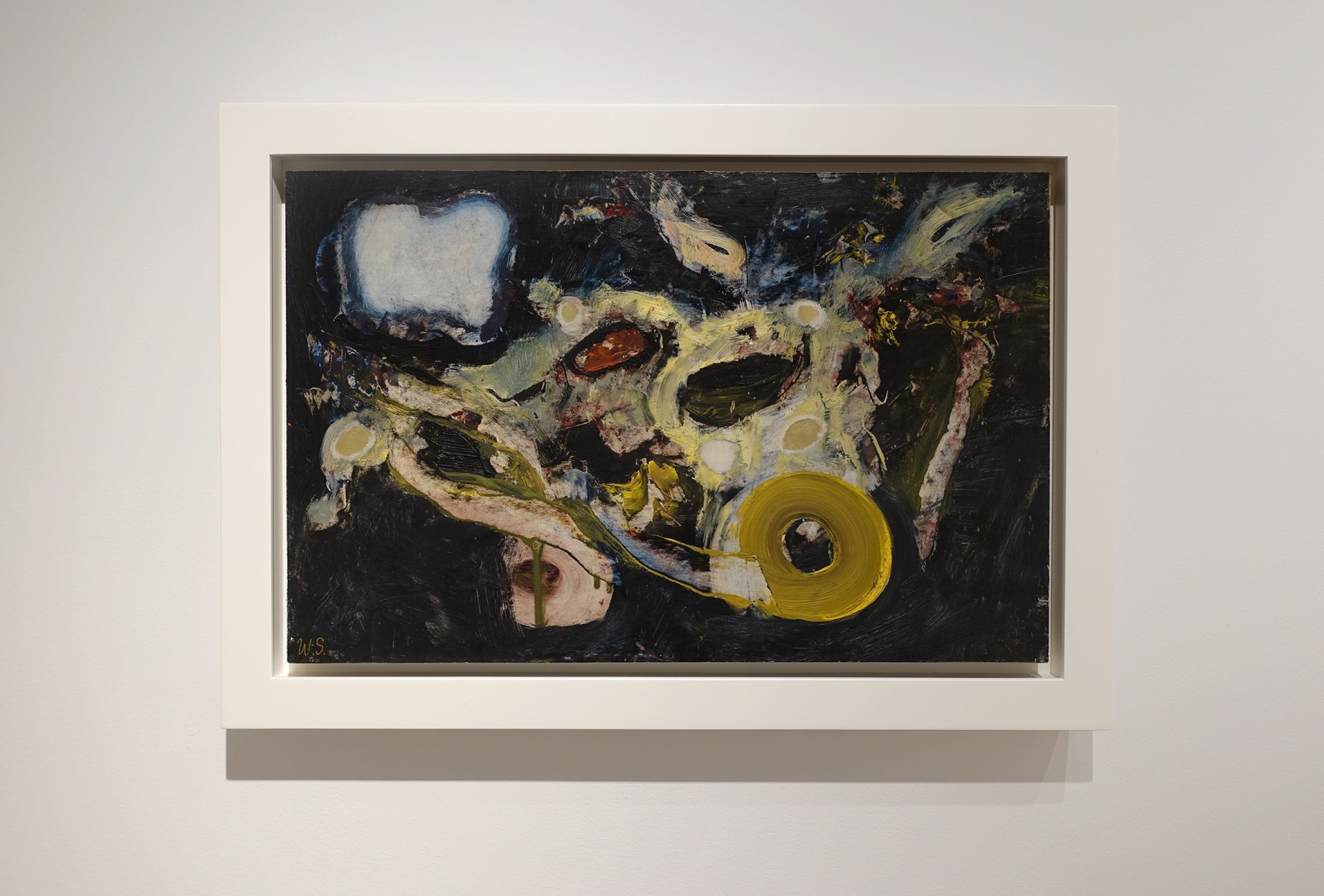 Installation view - Primordial Language: Small Works by William Scharf