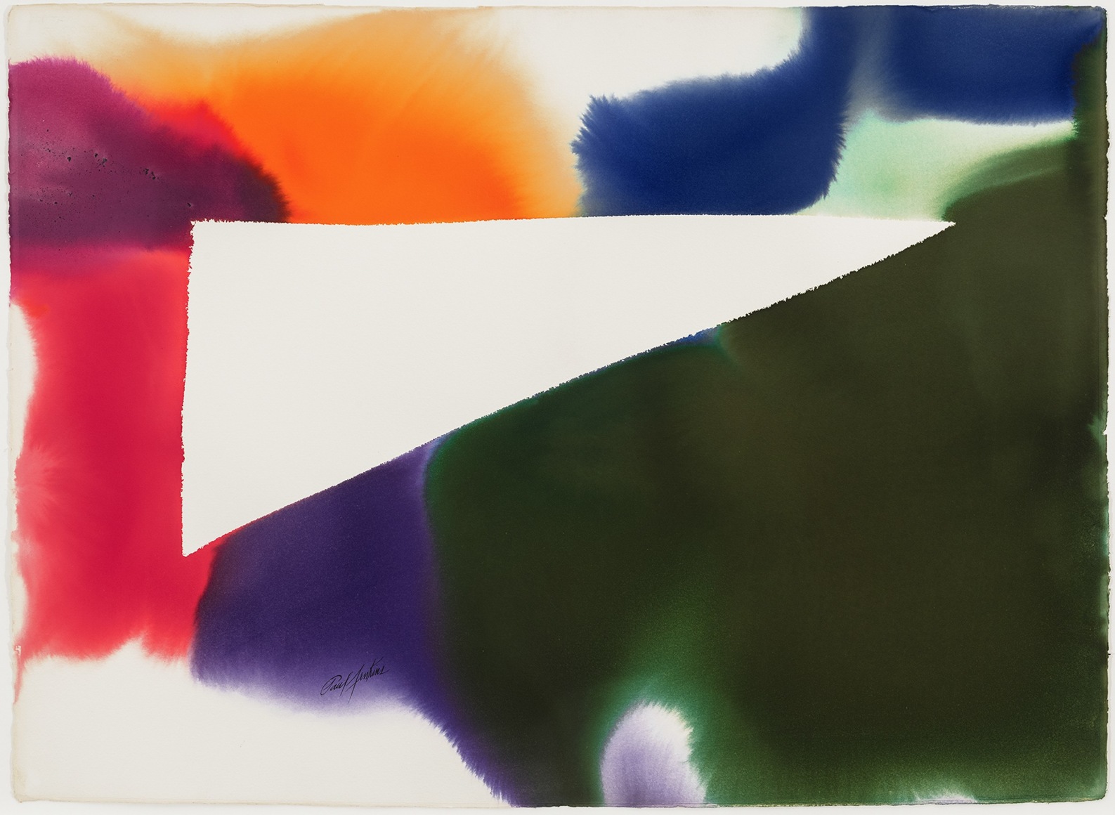 Paul Jenkins (1923-2012) Phenomema Uranus Conjunction, 1983