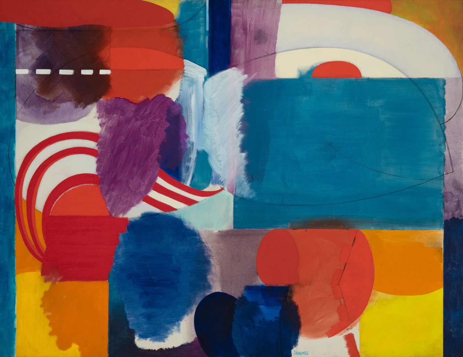 Fred Mitchell (1923-2013) Battery Park Hallucination, 1965-7