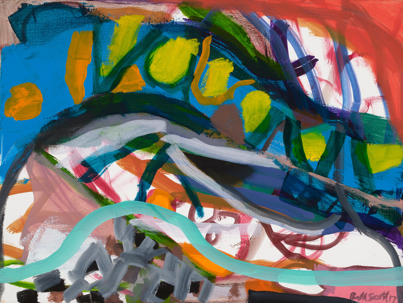 Bill Scott (b. 1956) A Little Breeze, 2017