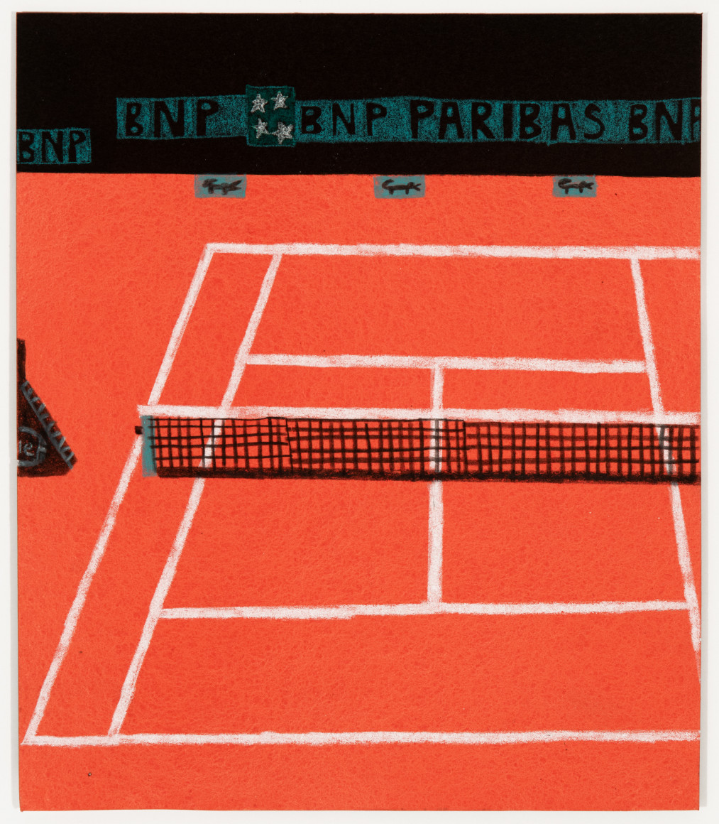 Jonas Wood (b. 1977) Small French Open, 2016