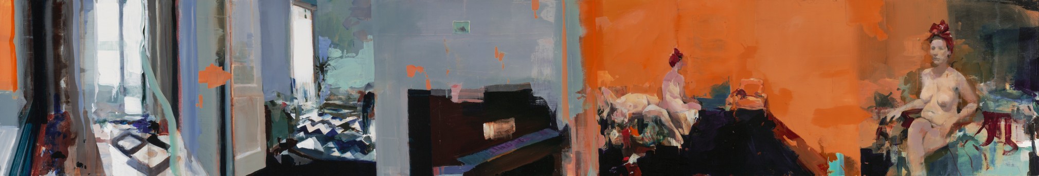 Alex Kanevsky (b. 1963) Lulu in Madrid (Twice), 2017