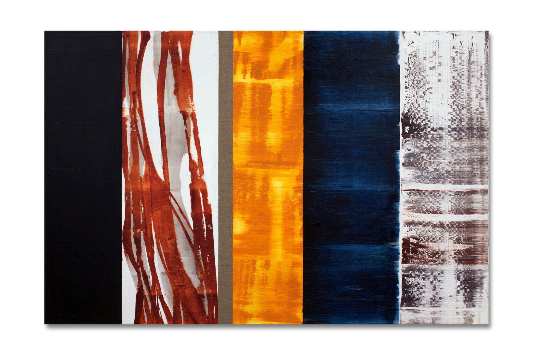 Ricardo Mazal, Enero 7.10, 2010, oil on linen, 40 x 60 inches/101.5 x 152.4 cm