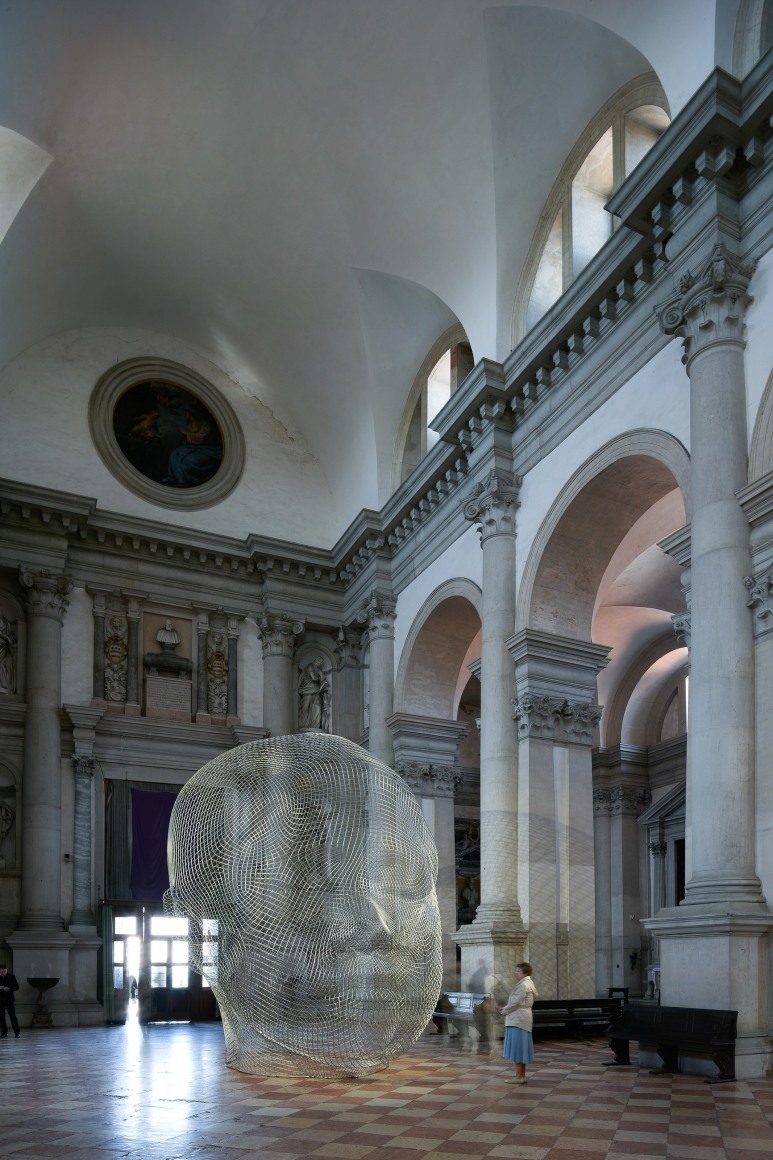 jaume plensa venice biennale san giorio maggiore together