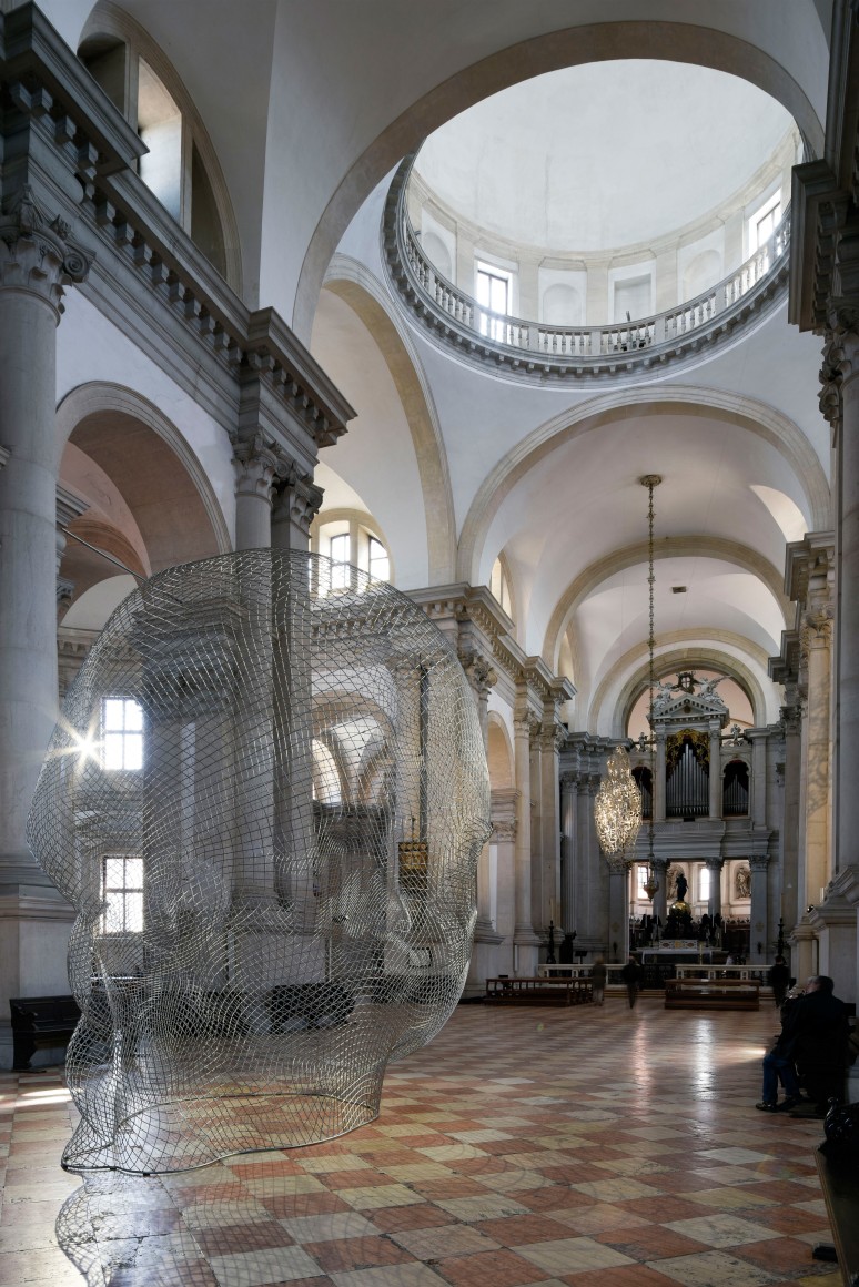 jaume plensa venice biennale san giorio maggiore together