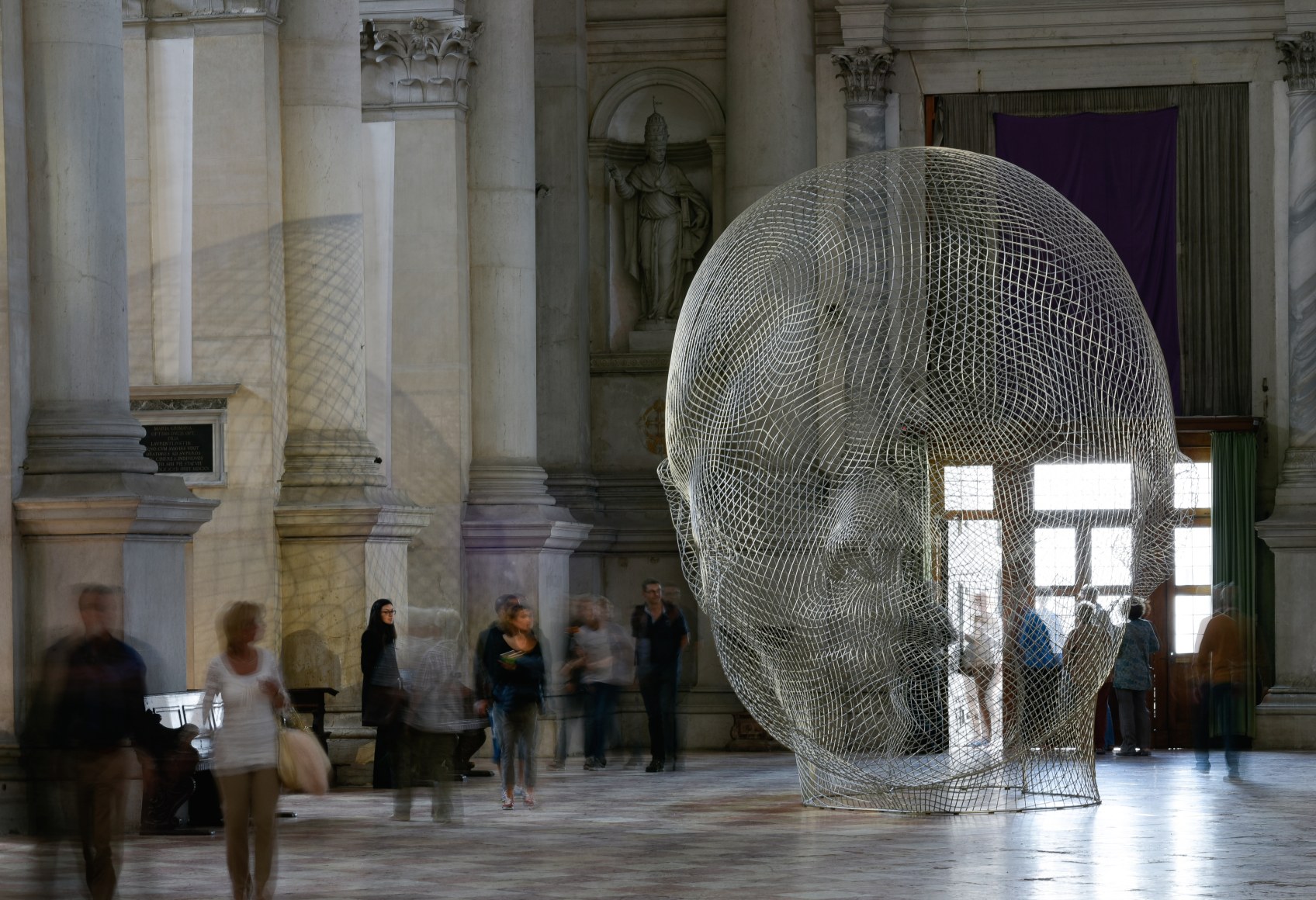 jaume plensa venice biennale san giorio maggiore together