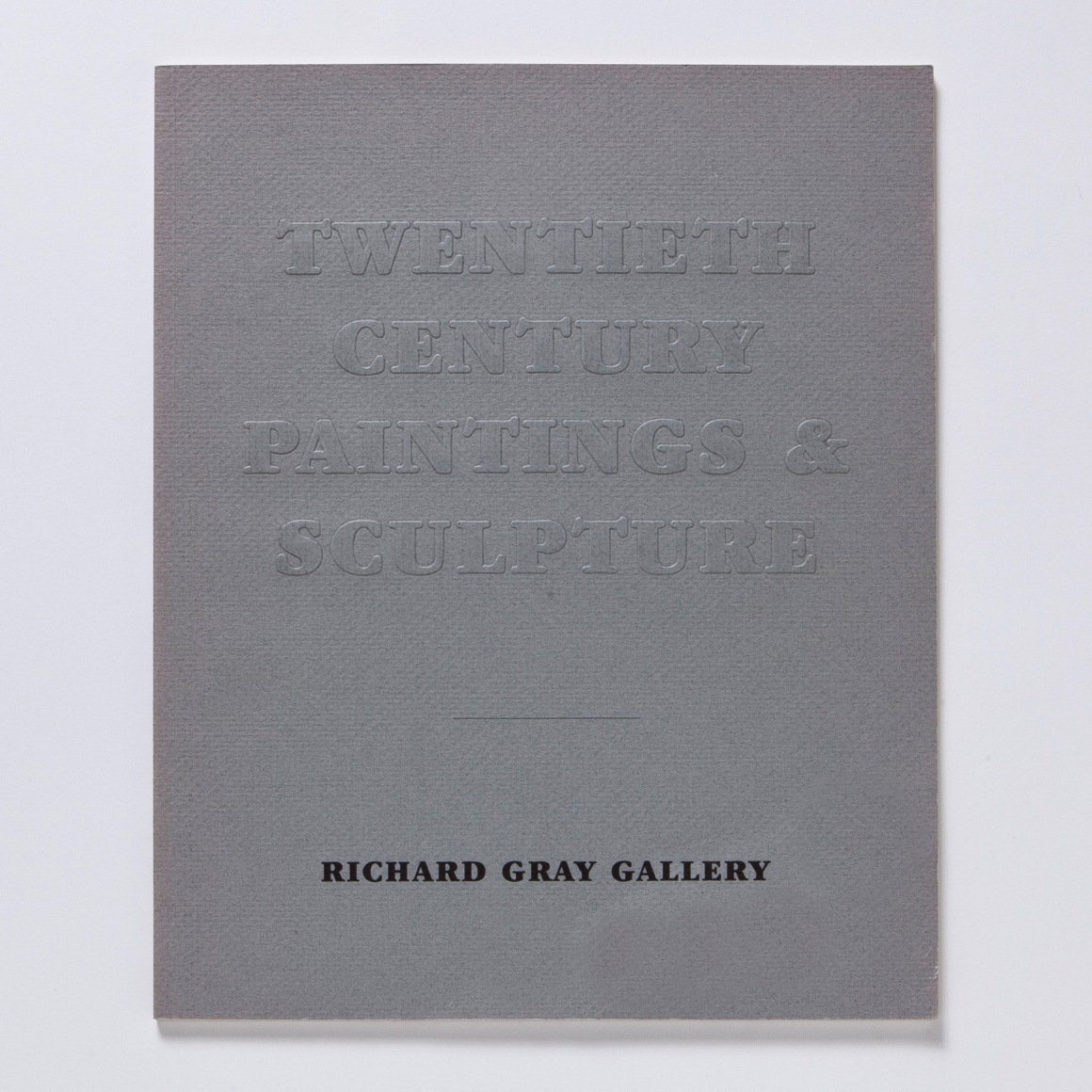 Twentieth Century Paintings and Sculpture