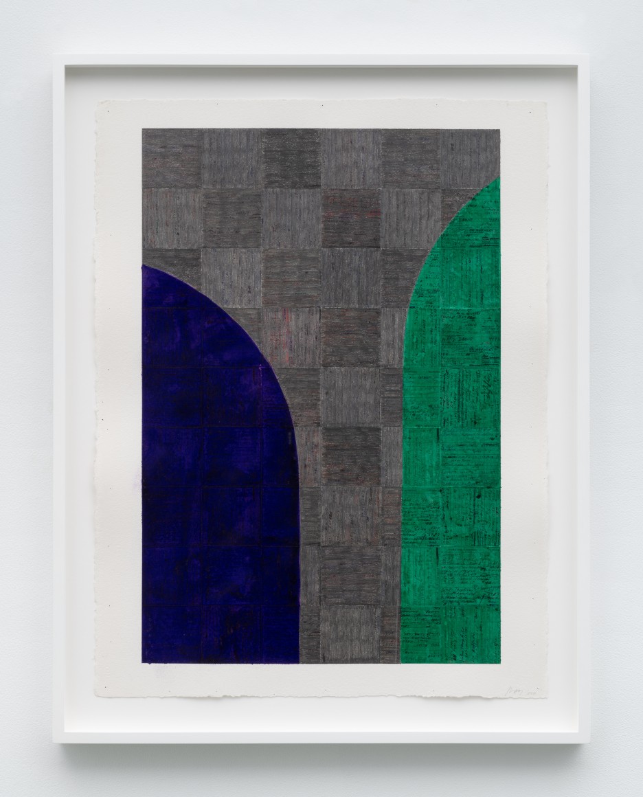 McArthur Binion healing:work, 2020