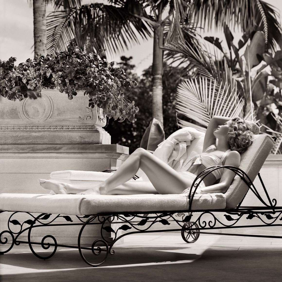 Cybill Shepherd, Reclining, Los Angeles, 1986, Archival Pigment Print