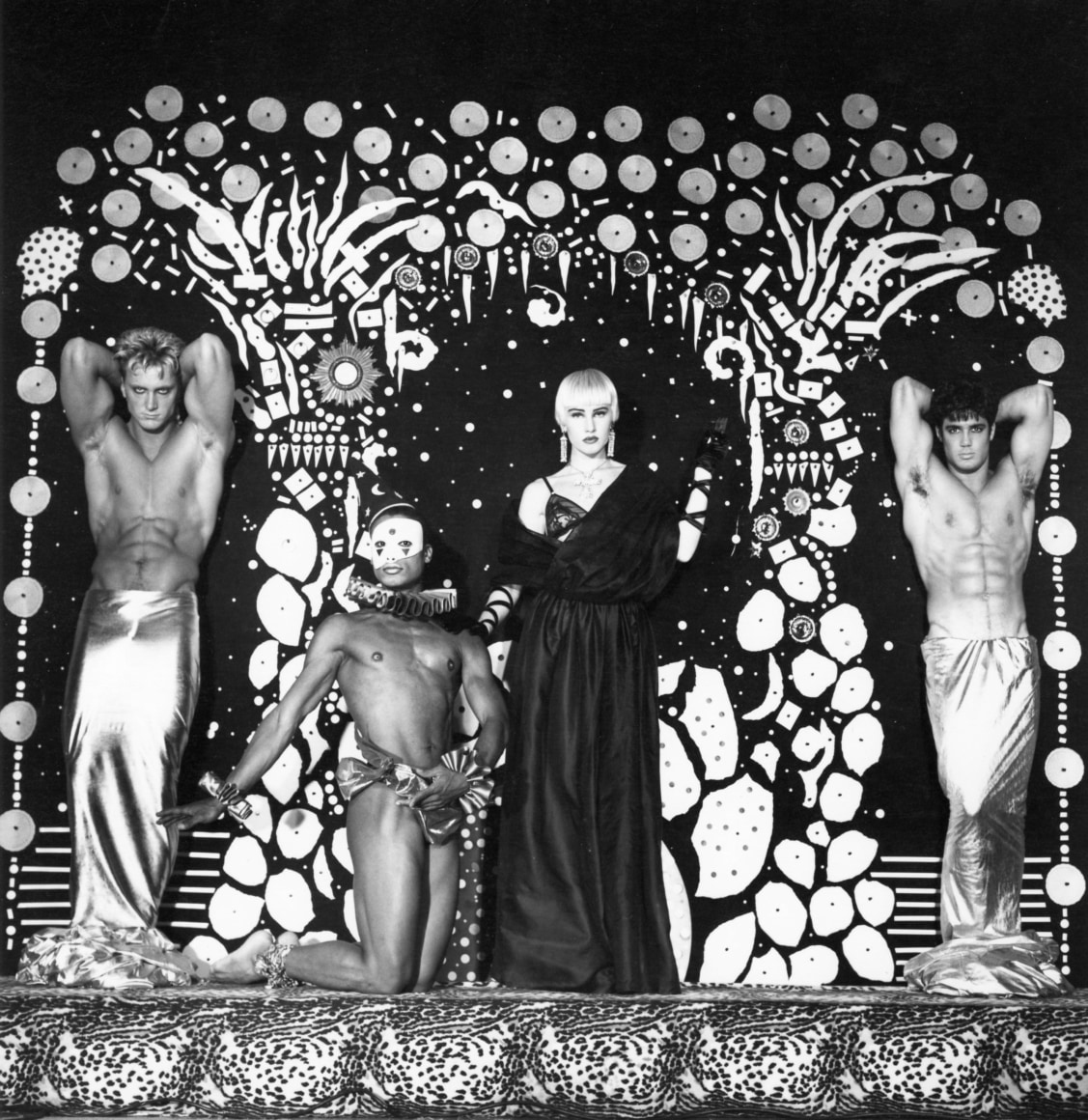 Dawn's Grotto of Possibilities; They'd Been Fooling with the Columns of Figures, 1991, Silver Gelain Photograph