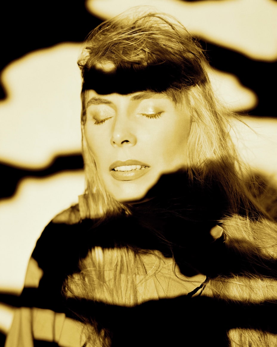 Joni Mitchell, Cloud Portrait, Los Angeles, 1991, Archival Pigment Print