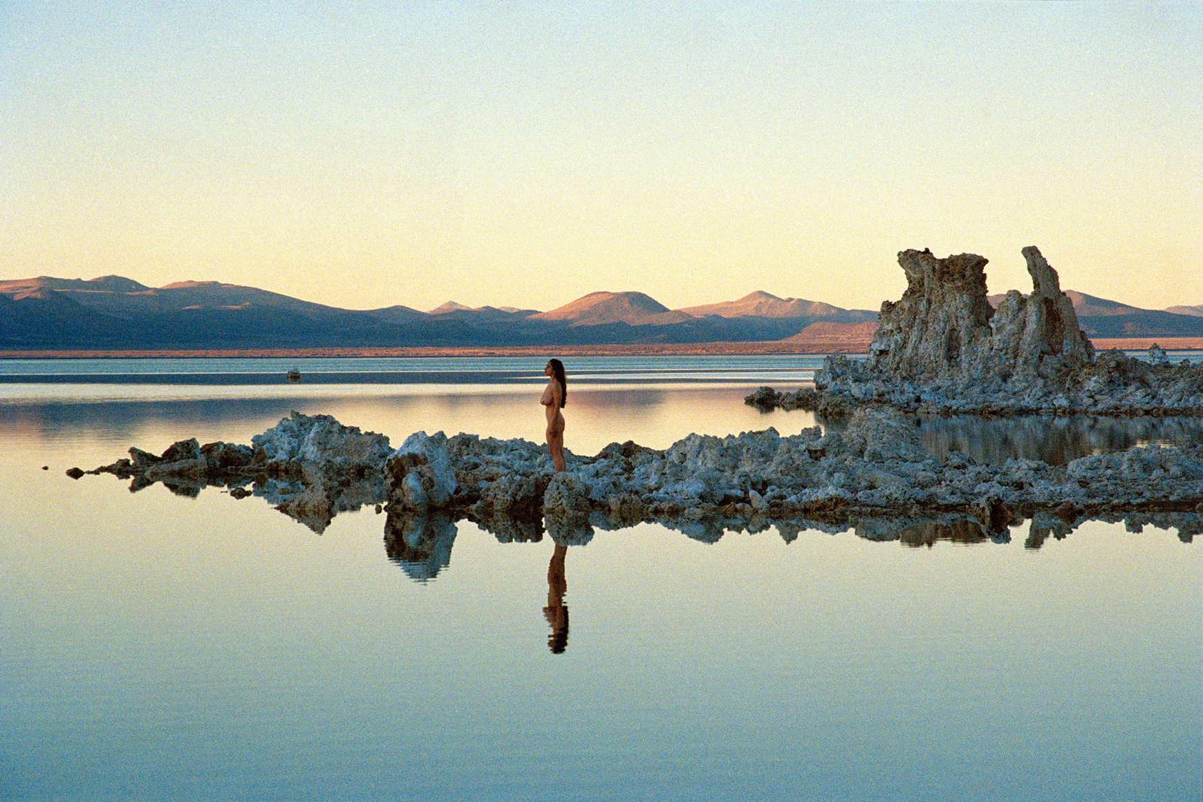 Jessica at Mono Lake, 2015