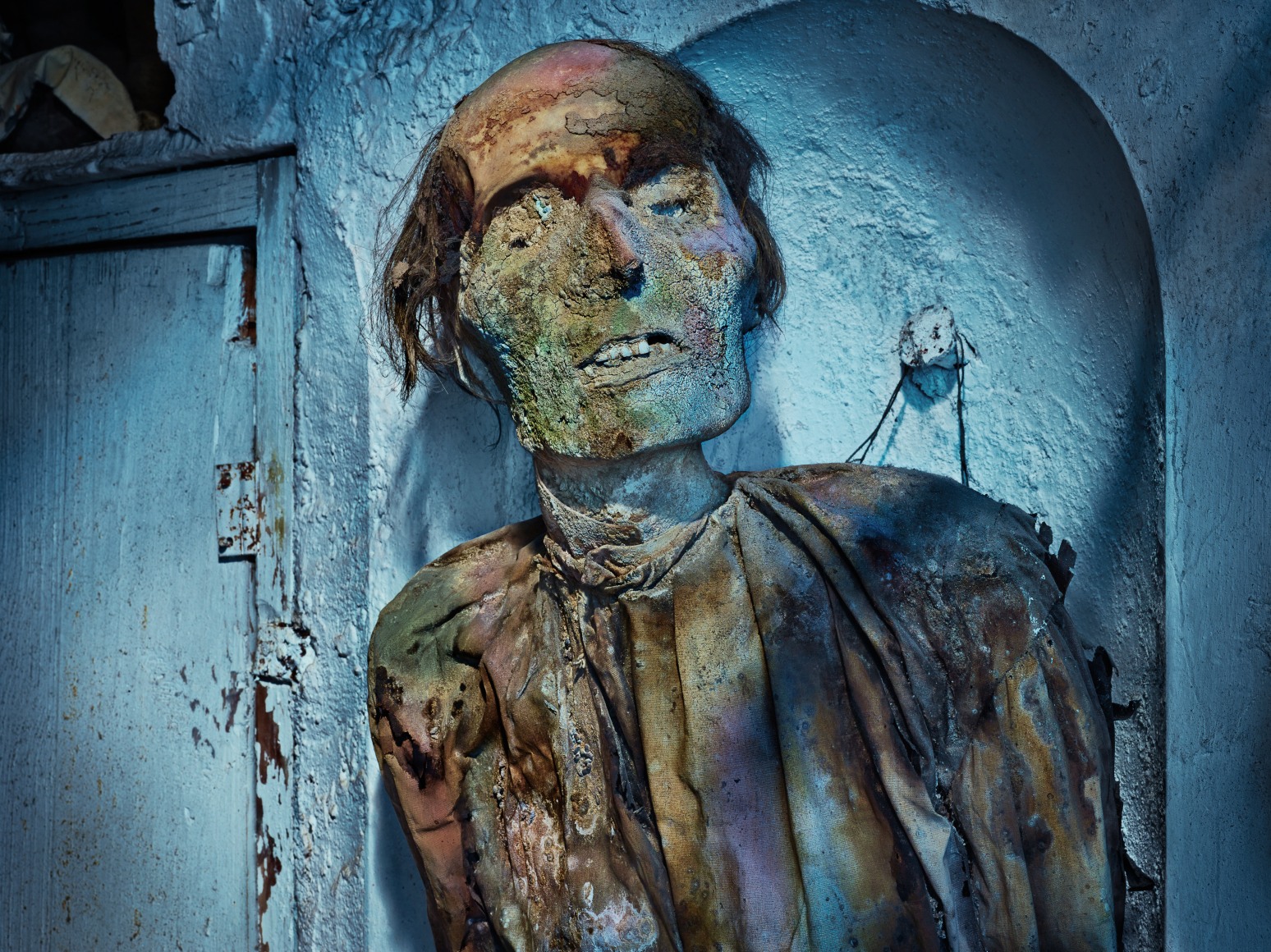 Untitled (Burned), Palermo, 2013, (From the series Vanitas: The Palermo Portraits)