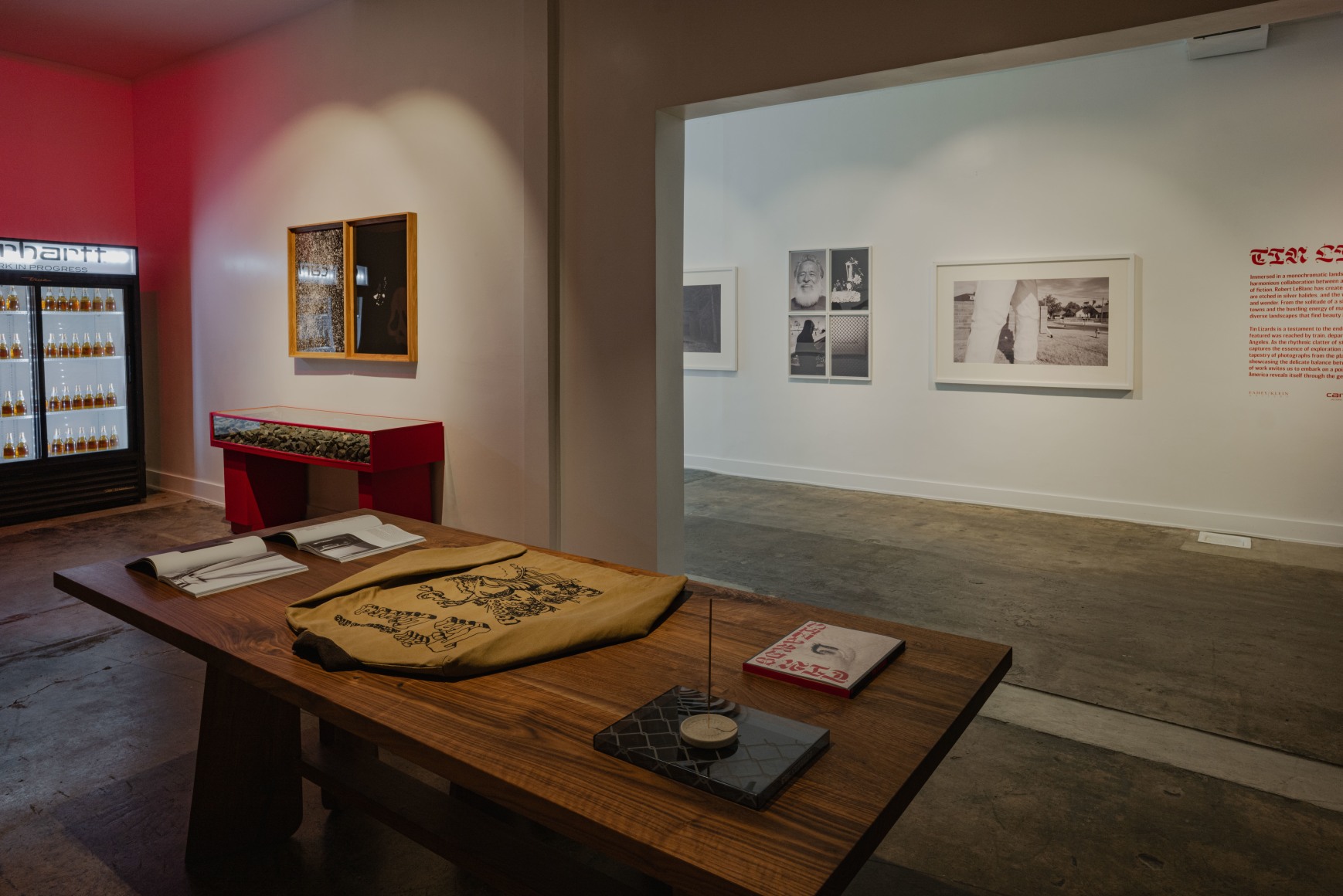 Robert LeBlanc: Tin Lizards, on display at Carhartt WIP 