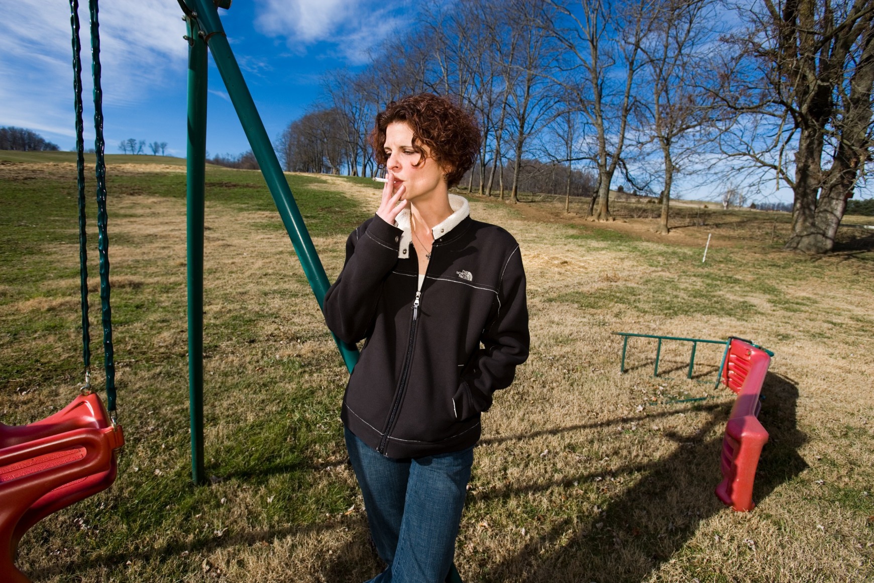 Polly at her Father's Farm, Boone's Creek, Tennessee, 2006, Archival Pigment Print