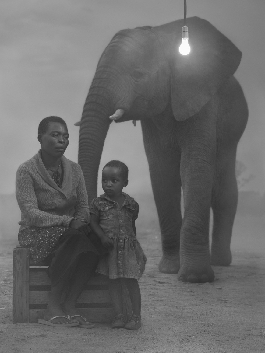 Luckness, Winnie, and Kura, Zimbabwe, 2020, Archival Pigment Print