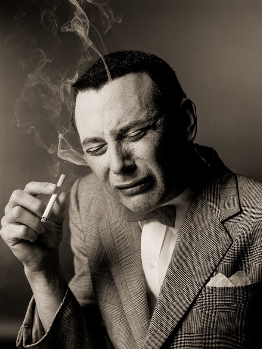 Pee-Wee Herman, Los Angeles, 1988, Archival Pigment Print