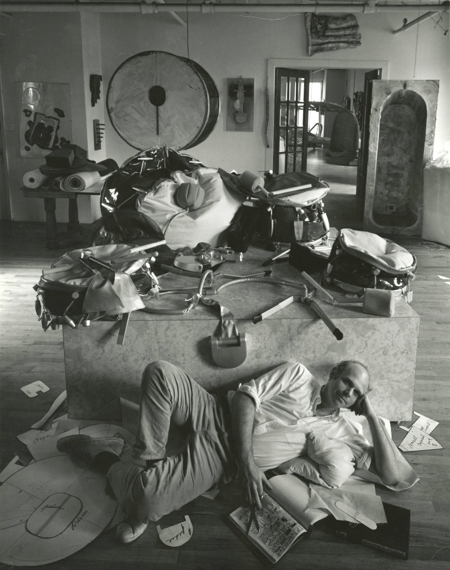 Claes Oldenberg, 1967, Silver Gelatin Photograph