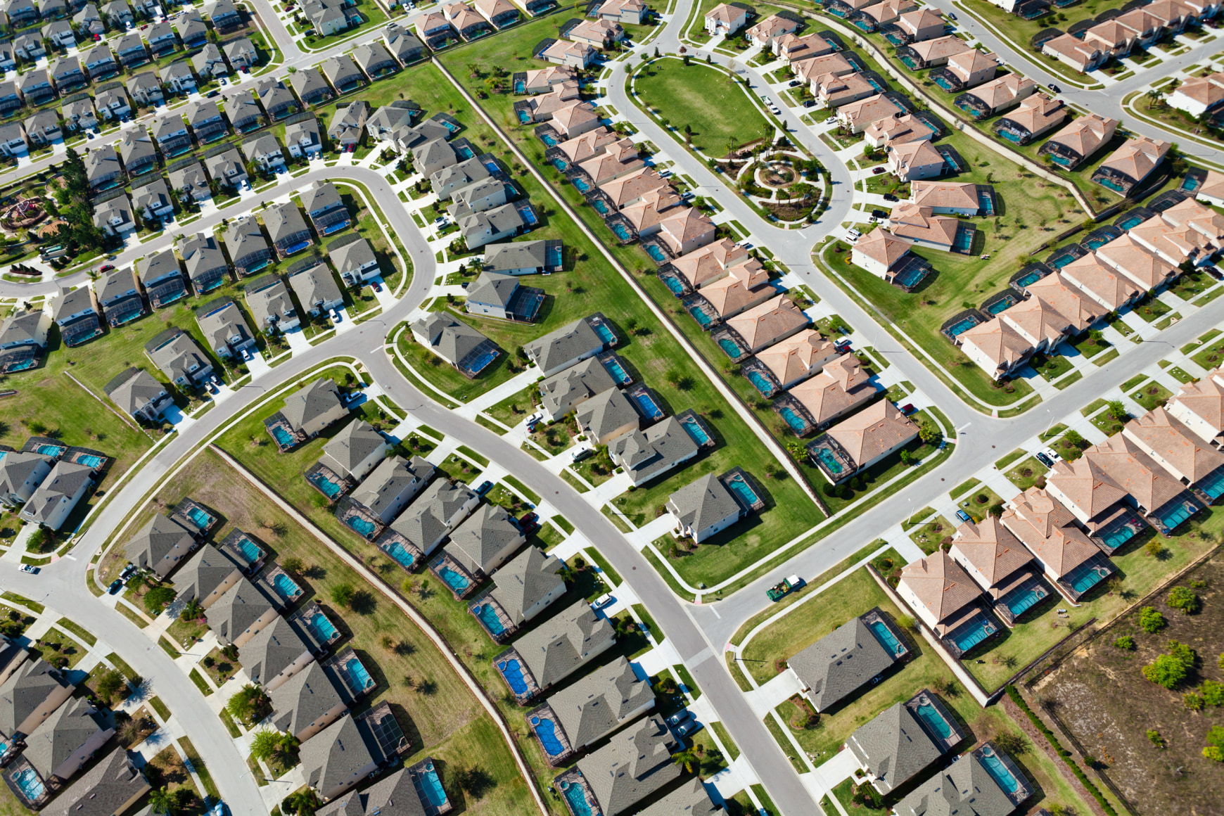 A planned community in Orlando, Florida, 2011, Archival Pigment Print
