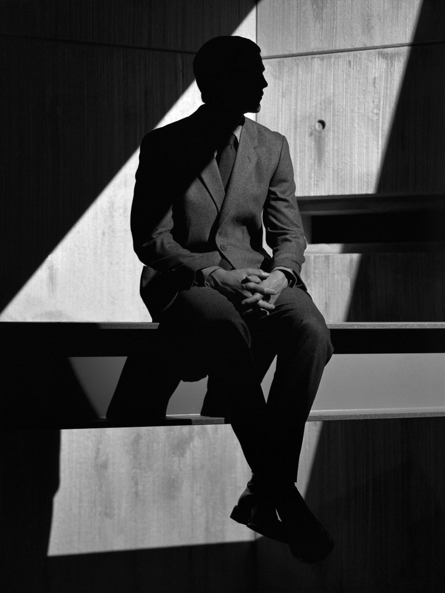 Man in Shadows, New York City, 1990