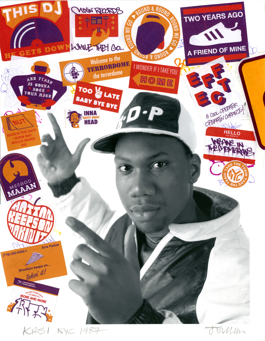 MIKE DAVIS, KRS1, 1987/2017, Archival Pigment Print