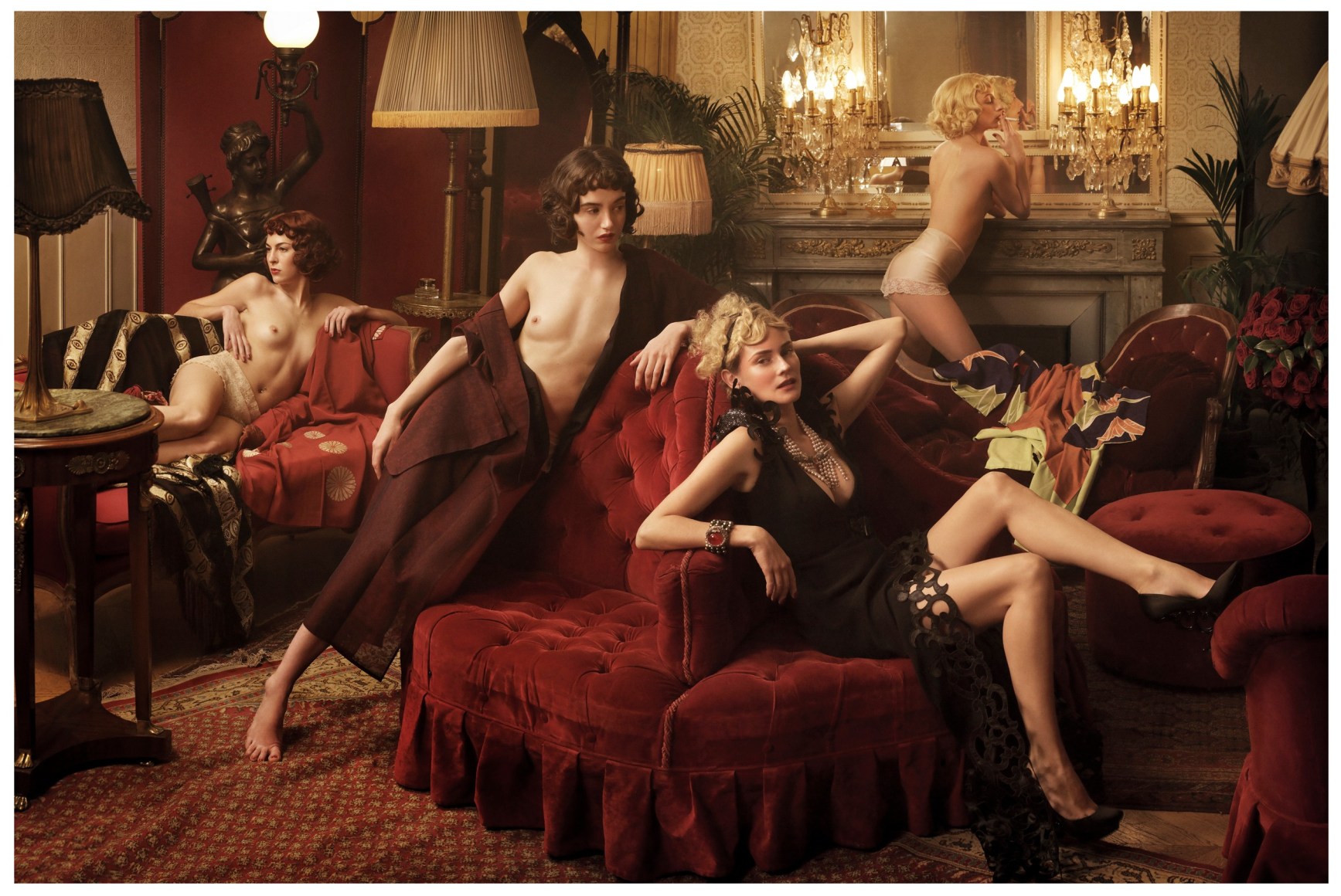 Diane Kruger, Paris, France,&nbsp;2009, 16 x 20 inches, Archival Pigment Print,&nbsp;Ed. of 25