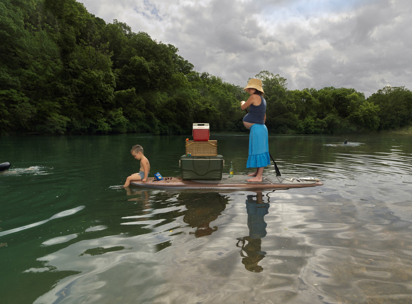 Paddleboard, 2022, Archival Pigment Print