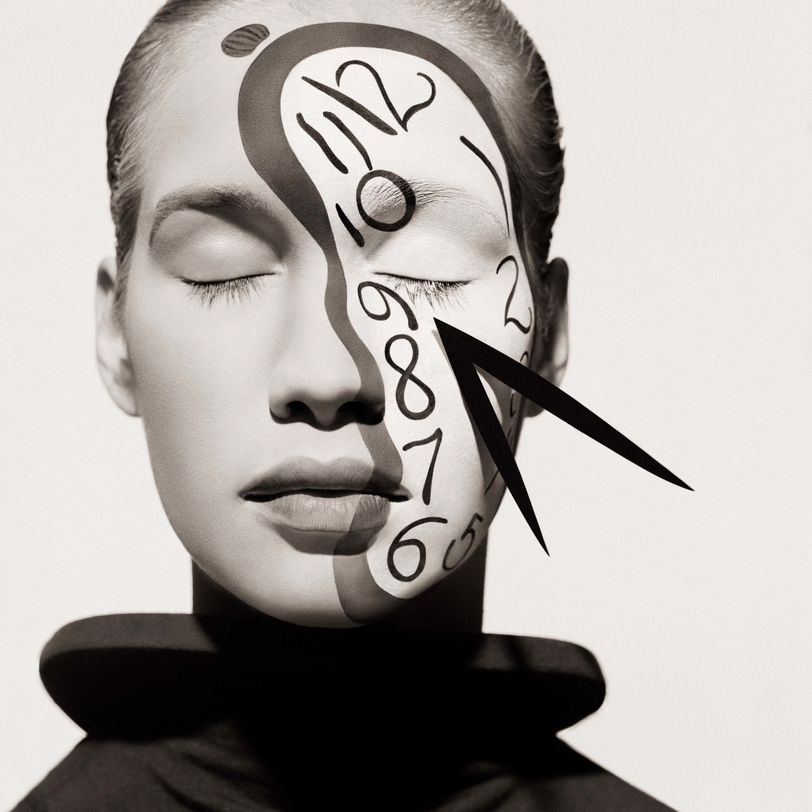 Anitta, Clock Face - The Surreal Thing, Series, New York, 1987, Archival Pigment Print