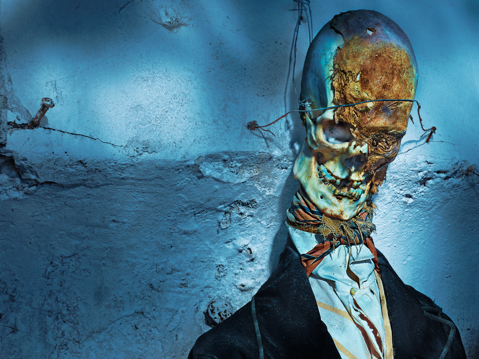 Untitled (Longface), Palermo, 2013, (From the series Vanitas: The Palermo Portraits)