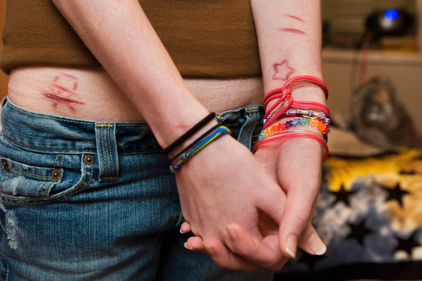 Catie, 15, Started Cutting Herself in the Seventh Grade, Coconut Creek Florida, Archival Pigment Print
