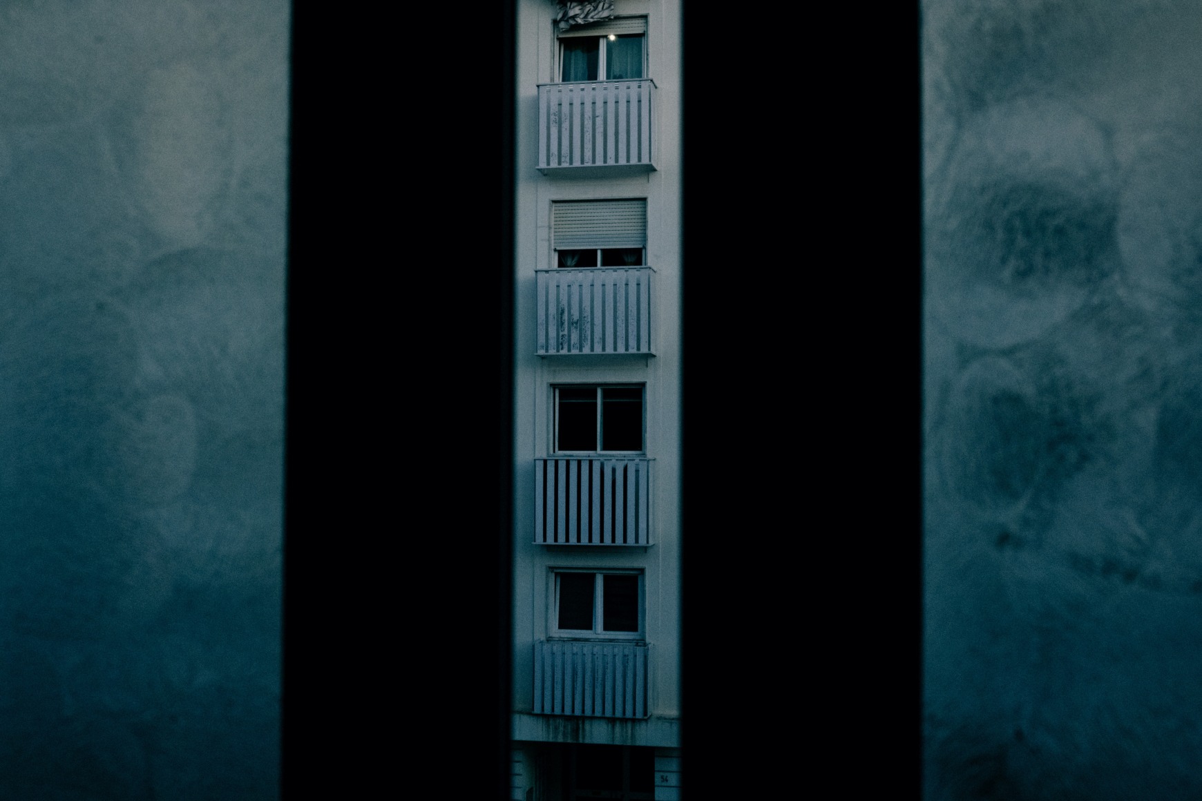A view from Ana Maria Jeremias' window in her neighborhood in Rio de Mouro. Lisbon, Portugal, 2024
