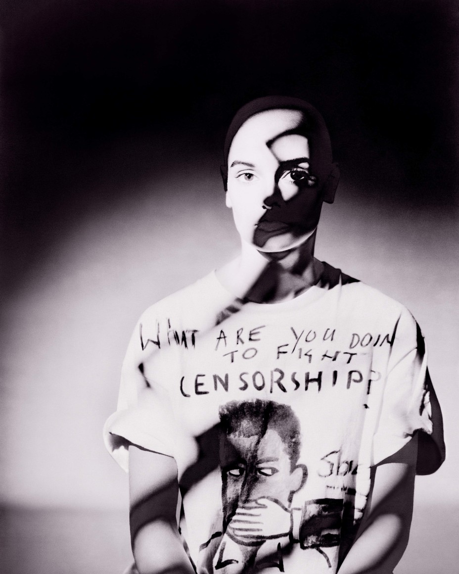 Sinéad O'Connor, Portrait, Los Angeles, 1990, Archival Pigment Print