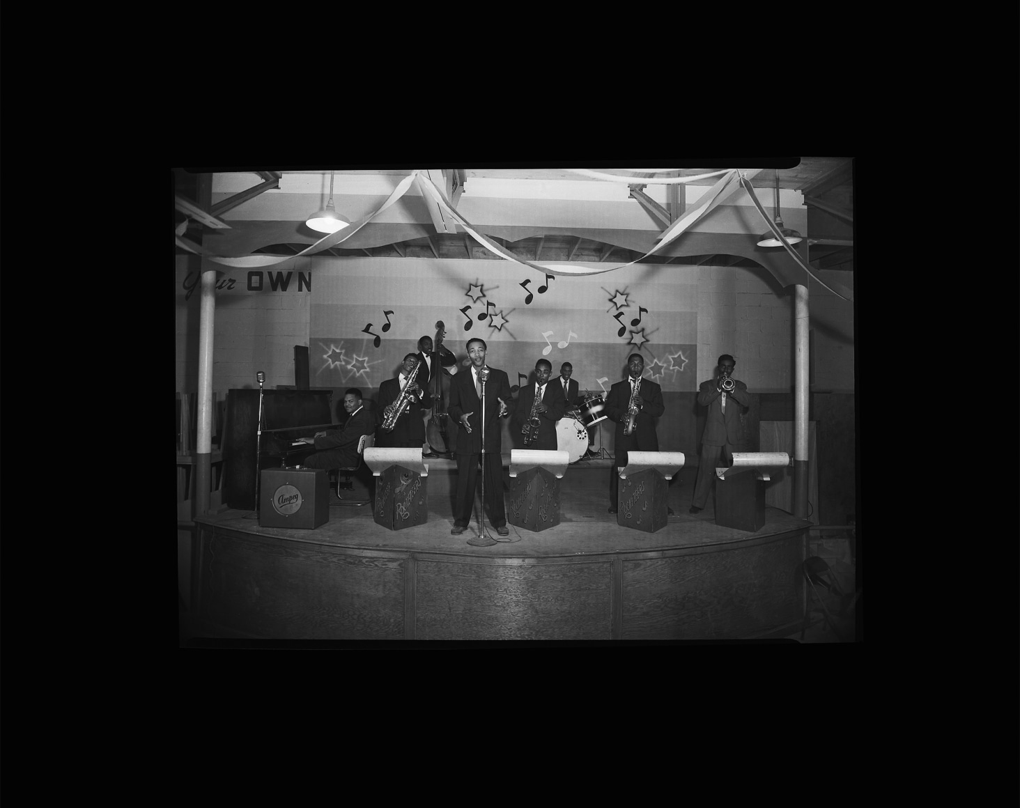 The Rocketeers at the Beale Street Auditorium, ca. 1950s, Archival Pigment Print