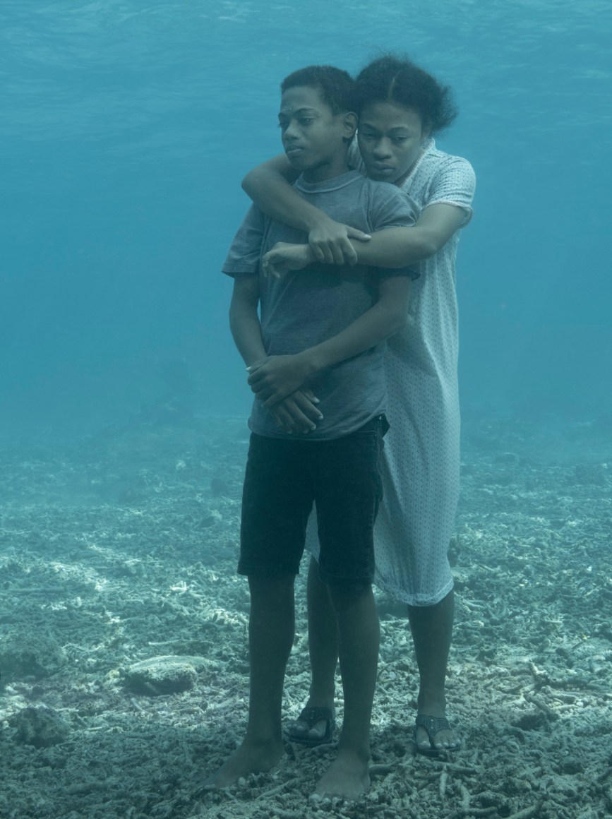 Serafina Holding her Brother Keanan II, Fiji, 2023, Archival Pigment Print