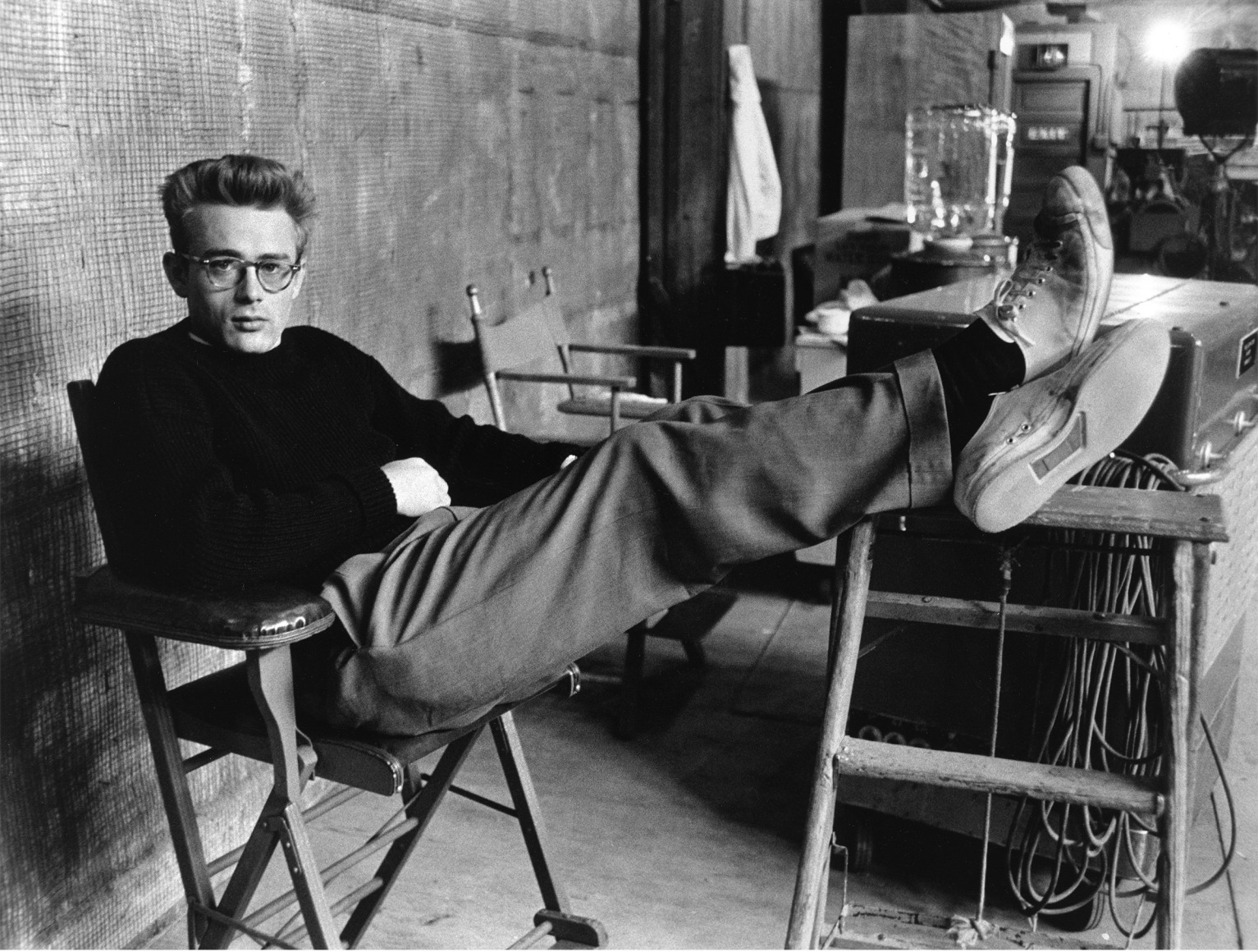 Phil Stern James Dean (Feet Up), 1955