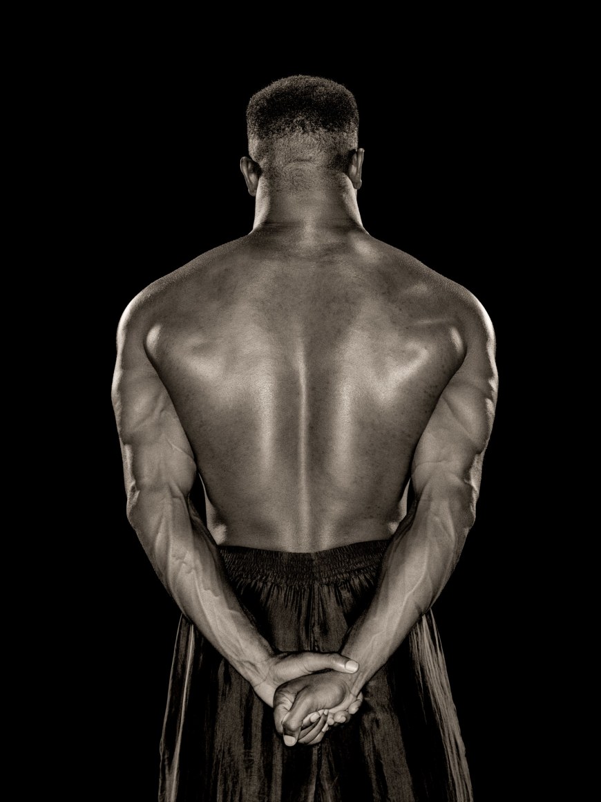 Evander Holyfield, Los Angeles, 1993, Archival Pigment Print