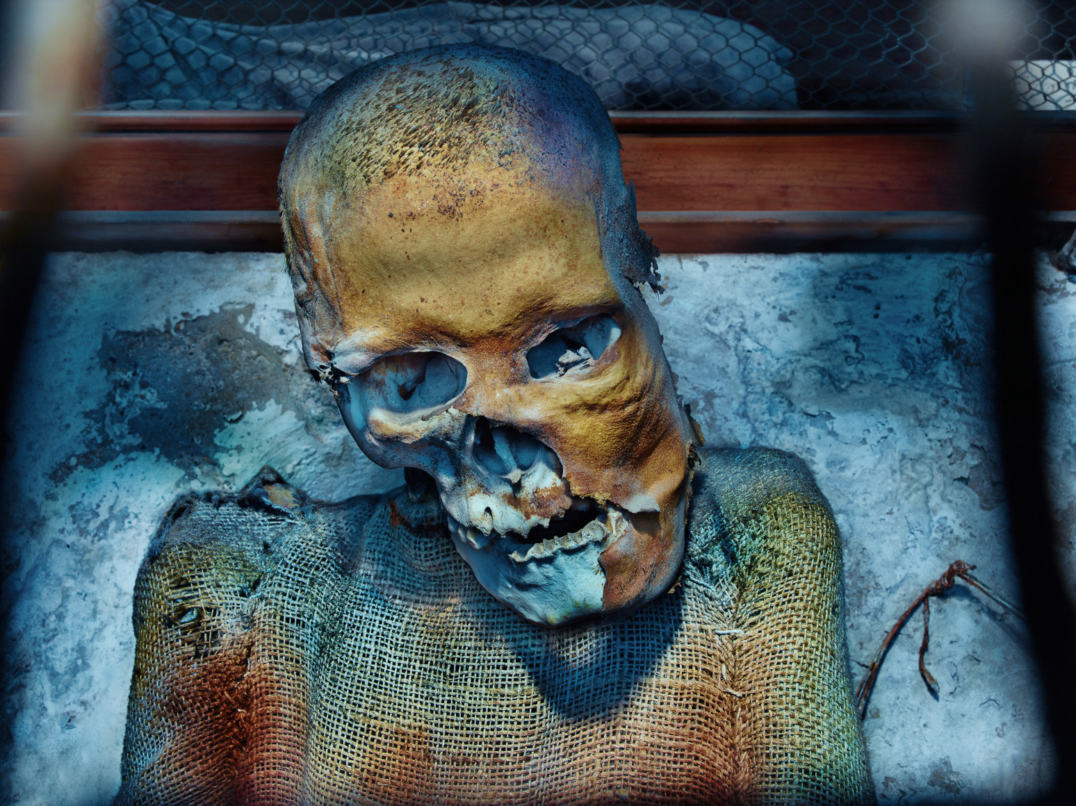 Untitled (Leather I), Palermo, 2013, (From the series Vanitas: The Palermo Portraits)
